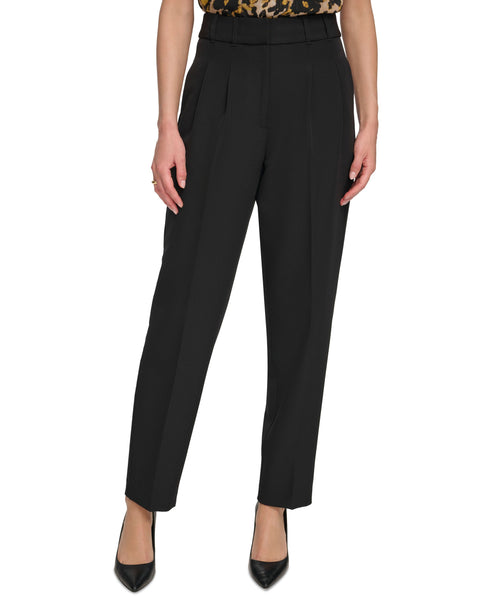 Women's High-Rise Pleated Pants